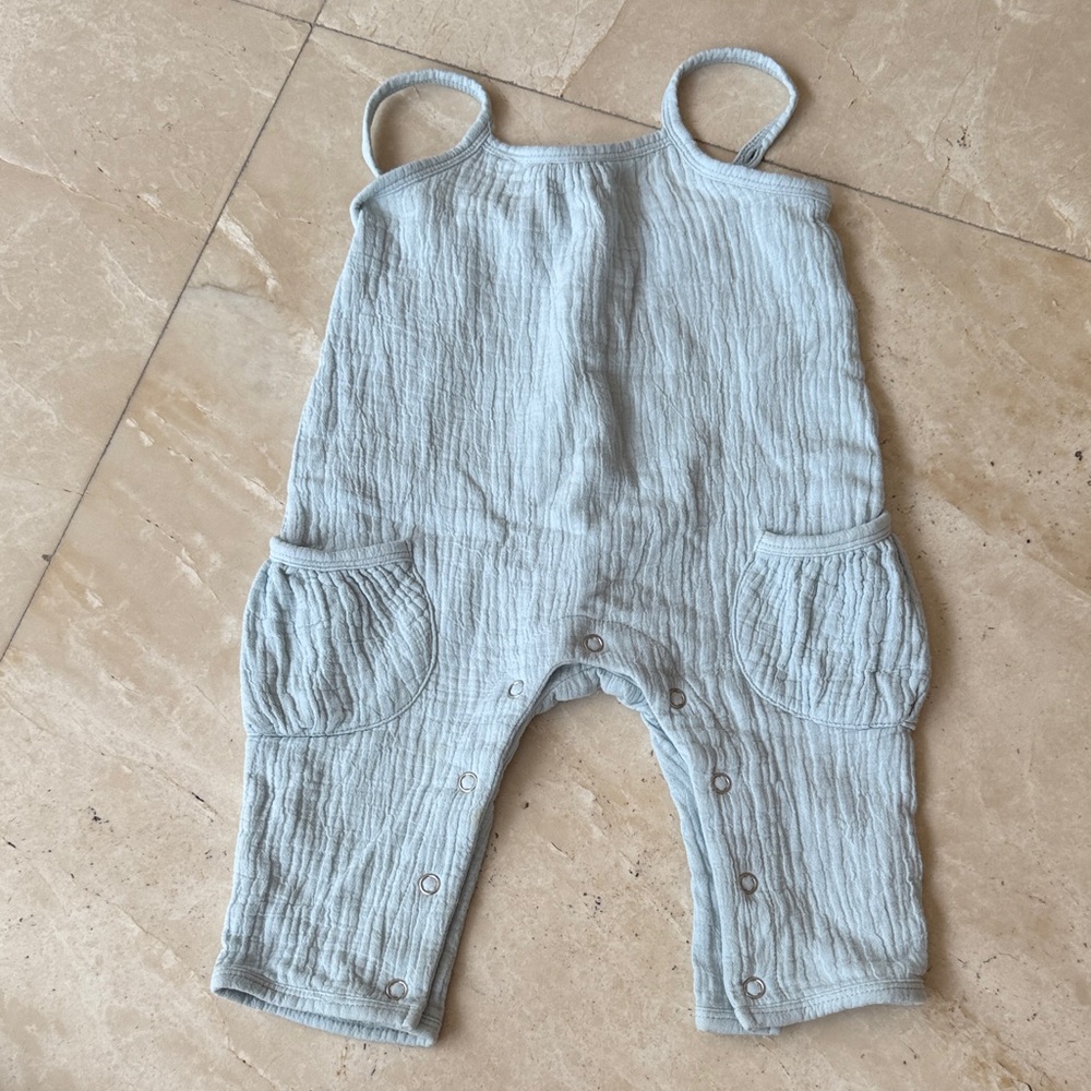 Light Blue Girls Romper